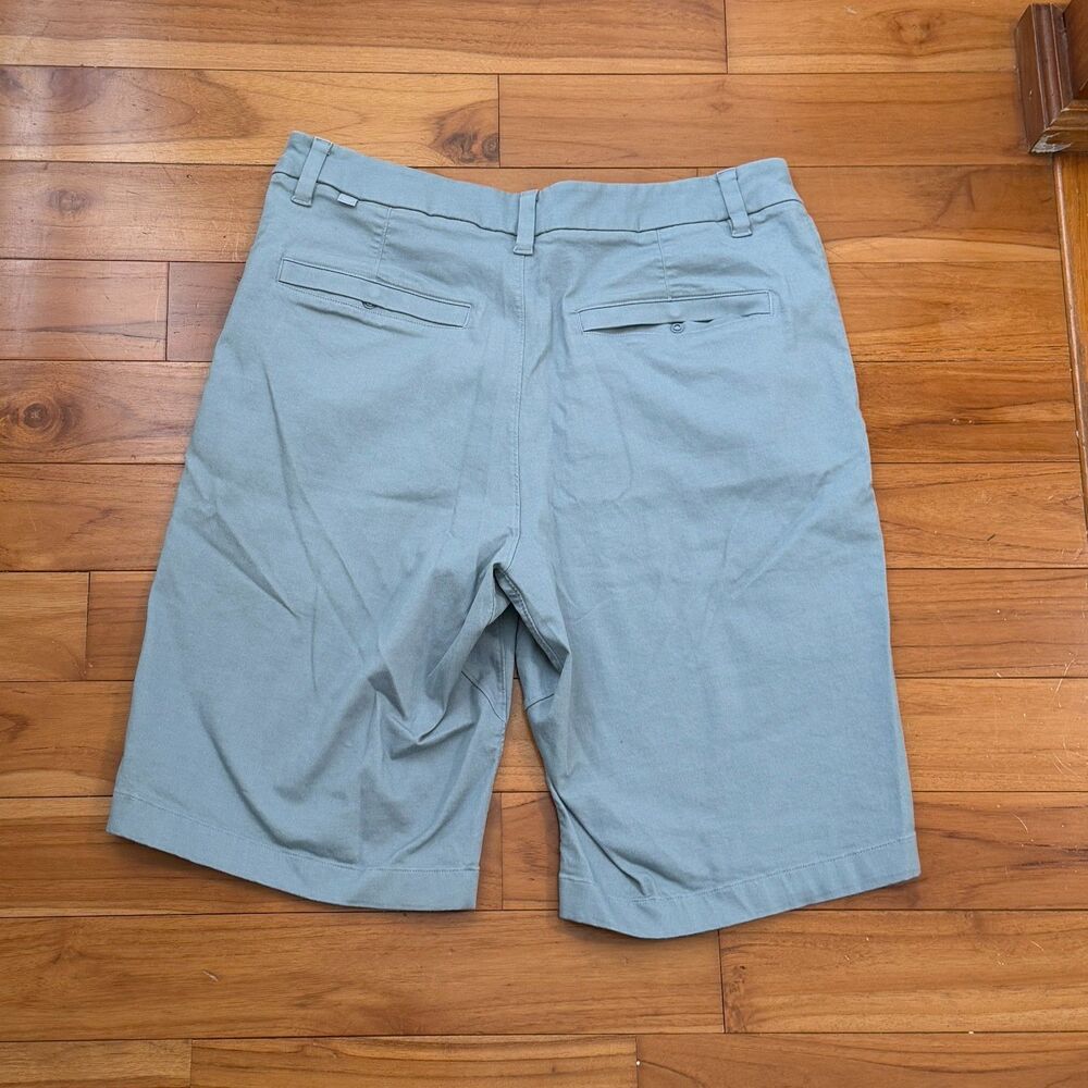 Men Lululemon Commission Short Relaxed *Qwick Oxford 11" Pewter Blue Size 32 - Picture 4 of 9